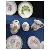 Box of vintage China dishes