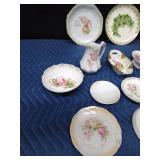 Box of vintage China dishes