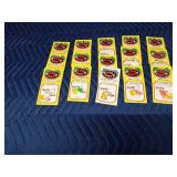 15 Leech Night crawler and Minnow Spinners