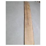 Large slab of oak - rough cut
