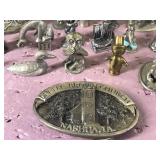 Large Lot of Collectible Pewter Figurines and More