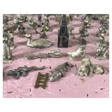 Large Lot of Collectible Pewter Figurines and More