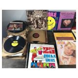 Large Lot of Vinyl Music Records - Three Dog Night - Bee Gees - Alice Cooper - George Jones and More