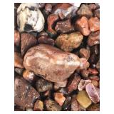 Lot of Collectible Rocks - Most of them are small agates - Over 5lbs of rocks