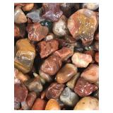 Lot of Collectible Rocks - Most of them are small agates - Over 5lbs of rocks