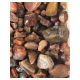 Lot of Collectible Rocks - Most of them are small agates - Over 5lbs of rocks