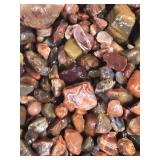 Lot of Collectible Rocks - Most of them are small agates - Over 5lbs of rocks