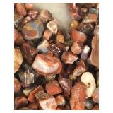 Lot of Collectible Rocks - Most of them are small agates - Over 5lbs of rocks