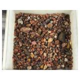 Lot of Collectible Rocks - Most of them are small agates - Over 5lbs of rocks