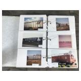 Photo Album Full of Train Pictures - Most of them are labeled from where the picture was taken and not all the pictures are listed