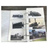 Photo Album Full of Train Pictures - Most of them are labeled from where the picture was taken and not all the pictures are listed