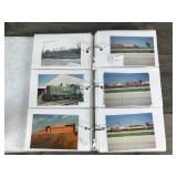 Photo Album Full of Train Pictures - Most of them are labeled from where the picture was taken and not all the pictures are listed