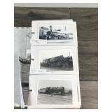 Photo Album Full of Train Pictures - Most of them are labeled from where the picture was taken and not all the pictures are listed