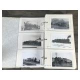 Photo Album Full of Train Pictures - Most of them are labeled from where the picture was taken and not all the pictures are listed
