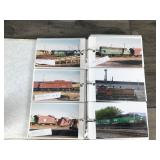 Photo Album Full of Train Pictures - Most of them are labeled from where the picture was taken and not all the pictures are listed