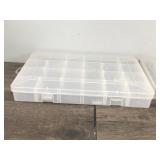 Lot of 5 Plastic Tackle Boxes