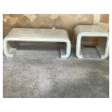 2 - Matching Tables - Coffee Table & End Table