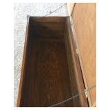 Wood Chest with Soft Top