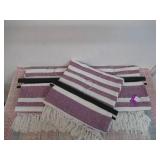 Includes 3, 50in x 60in Decorative Throw Blankets