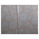 Full/Queen 90in x90in Down Alternative Blanket-Pink Flower Print