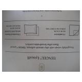 3pc Full/Queen TENCEL Comforter and Sham Set Light Teal Green