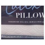 Stearns & Foster Standard Latex Pillow, 24"x16" Medium Feel | Pressure-Relieving