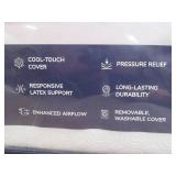 Stearns & Foster Standard Latex Pillow, 24"x16" Medium Feel | Pressure-Relieving