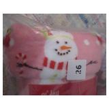 Holiday Style Christmas Soft Throw, 50 in x 60 in, 6 Assorted Designs