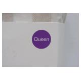 Queen Microfiber Sheet Set Khaki Gingham - Room Essentials