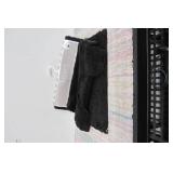 2 Piece Set Luxurious Black Bath Rug