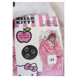 Glow in the Dark Hello Kitty Sleeping Bag