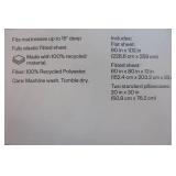 Queen Microfiber Sheet Set Khaki Gingham - Room Essentials