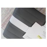 Full/Queen Satin Quilt Gray - Room Essentials: Midweight Sateen Coverlet