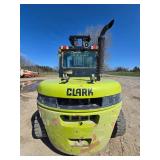 2017 Clark C60D Diesel Forklift with Cab & Heat