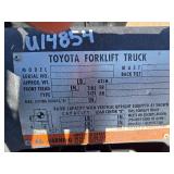 1996 Toyota 52-6FGU30 6000lb LP Forklift
