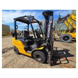 2021 Hyundai 25L-9A 6000lb LP Forklift - For Repair