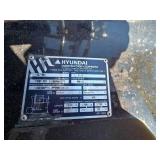2021 Hyundai 25L-9A 6000lb LP Forklift - For Repair