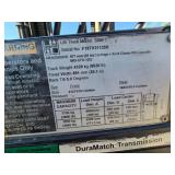 2012 Hyster S50FT 5000lb LP Forklift