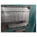 2006 Komatsu FB30SH-6 36 Volt Electric Forklift