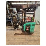 2006 Mitsubishi ESR18N Stand Up Reach 36V Forklift