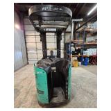 2006 Mitsubishi ESR18N Stand Up Reach 36V Forklift