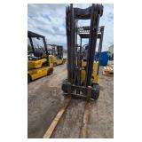 1989 Hyster E50XL-33 48 Volt Electric Forklift - For Parts or Repair