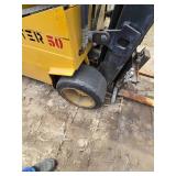 1989 Hyster E50XL-33 48 Volt Electric Forklift - For Parts or Repair