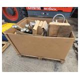Misc. Lot of Aluminum Parts for Dolly / Cart