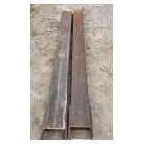 84" long Forklift Fork Extensions
