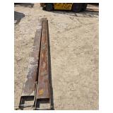 120" long Forklift Fork Extensions