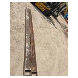 120" long Forklift Fork Extensions