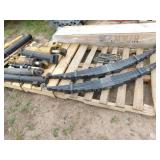 4 - Pallets of Misc. Hydraulic Cylinders & 2  Leaf Springs