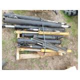 4 - Pallets of Misc. Hydraulic Cylinders & 2  Leaf Springs