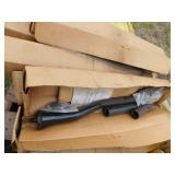Diamond Plate Half Fenders & Mounting Hardware for Semi